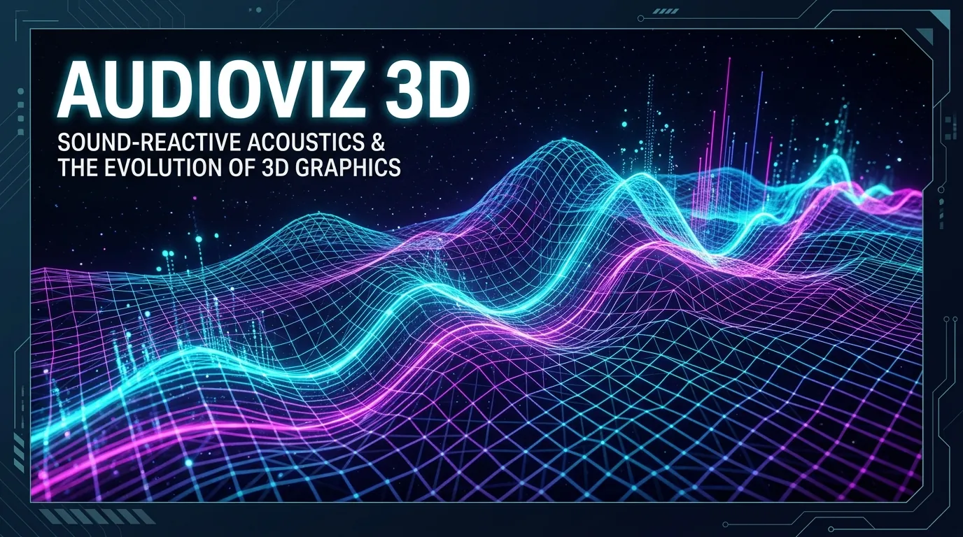 AudioVisualizer 3D • Paisagens Sonoras & Terrenos FFT