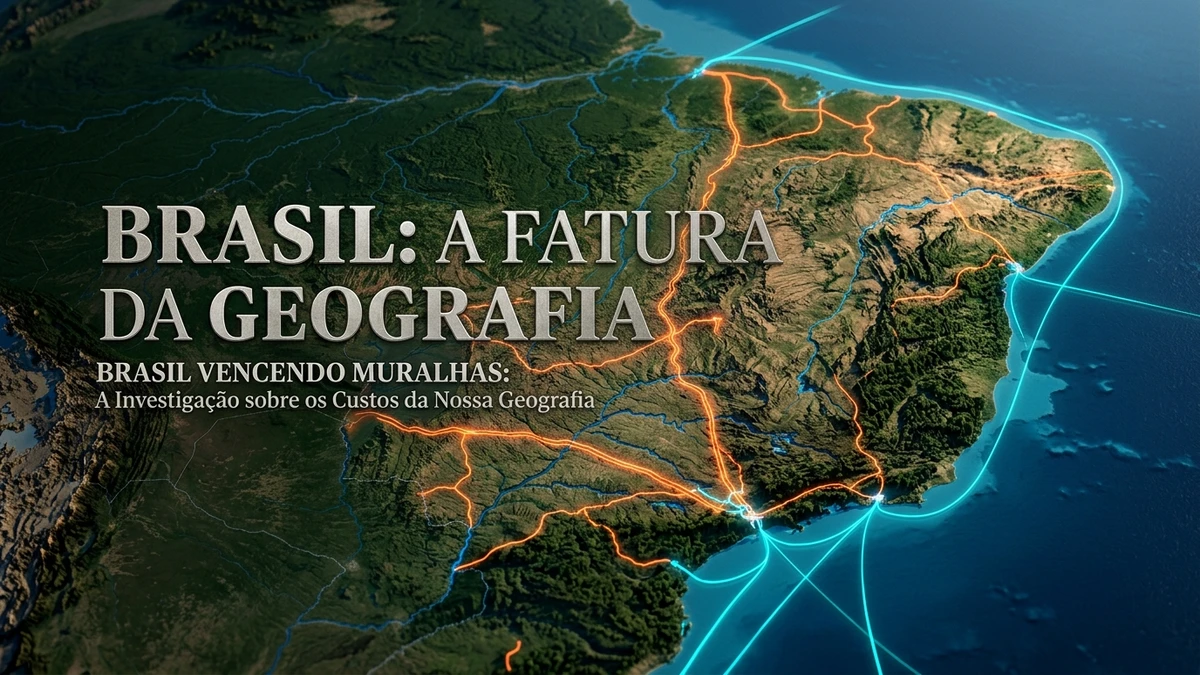 ⛰️ Brasil Vencendo Muralhas: A Fatura da Geografia e a Epopeia de Manter o País de Pé