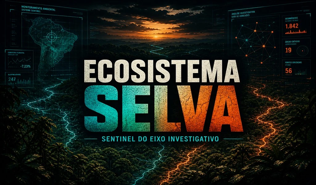 Ecosistema Selva • Hub Sentinel de Inteligência OSINT & Governança de Portfólio
