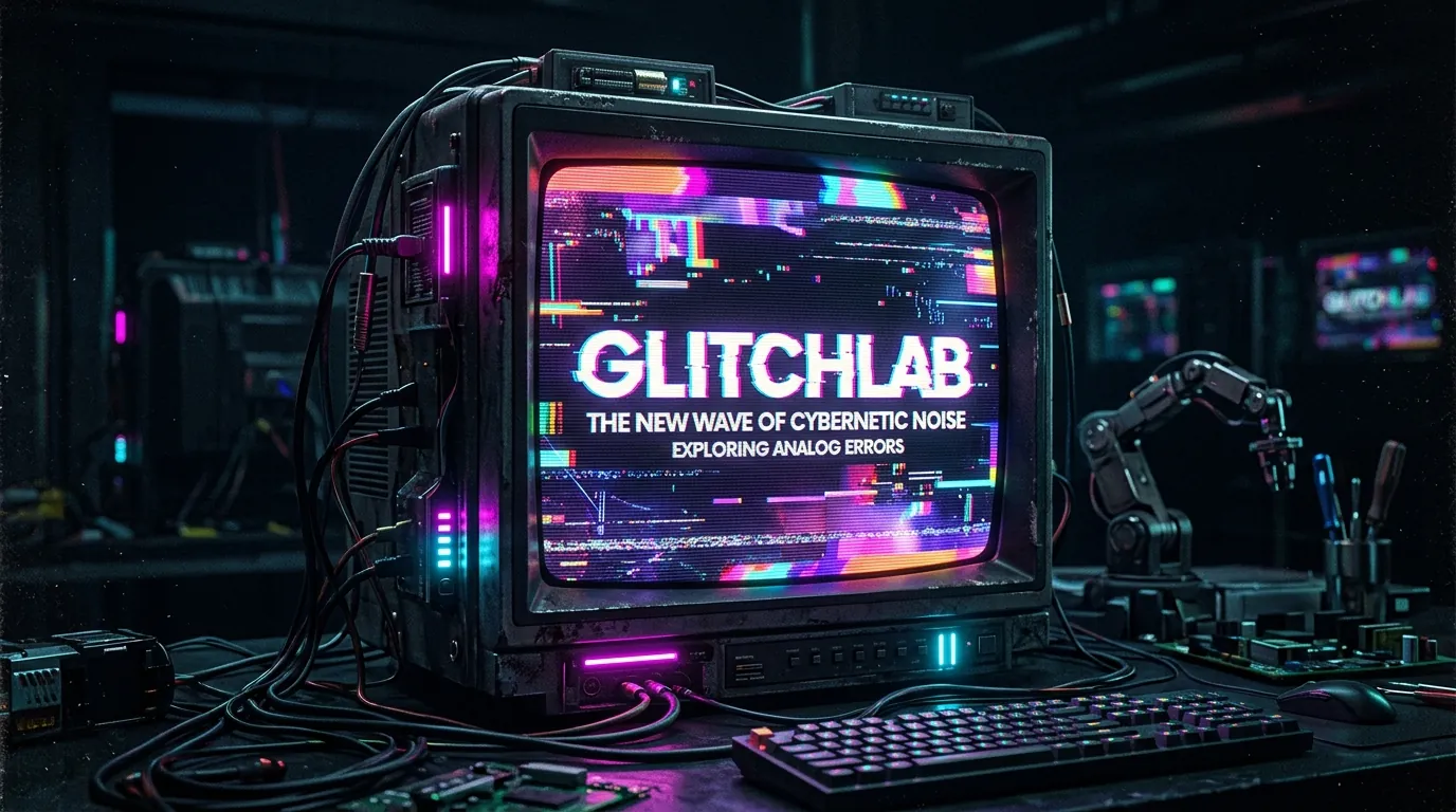 GlitchLab • Estúdio de Shaders CRT, VHS & Aberração