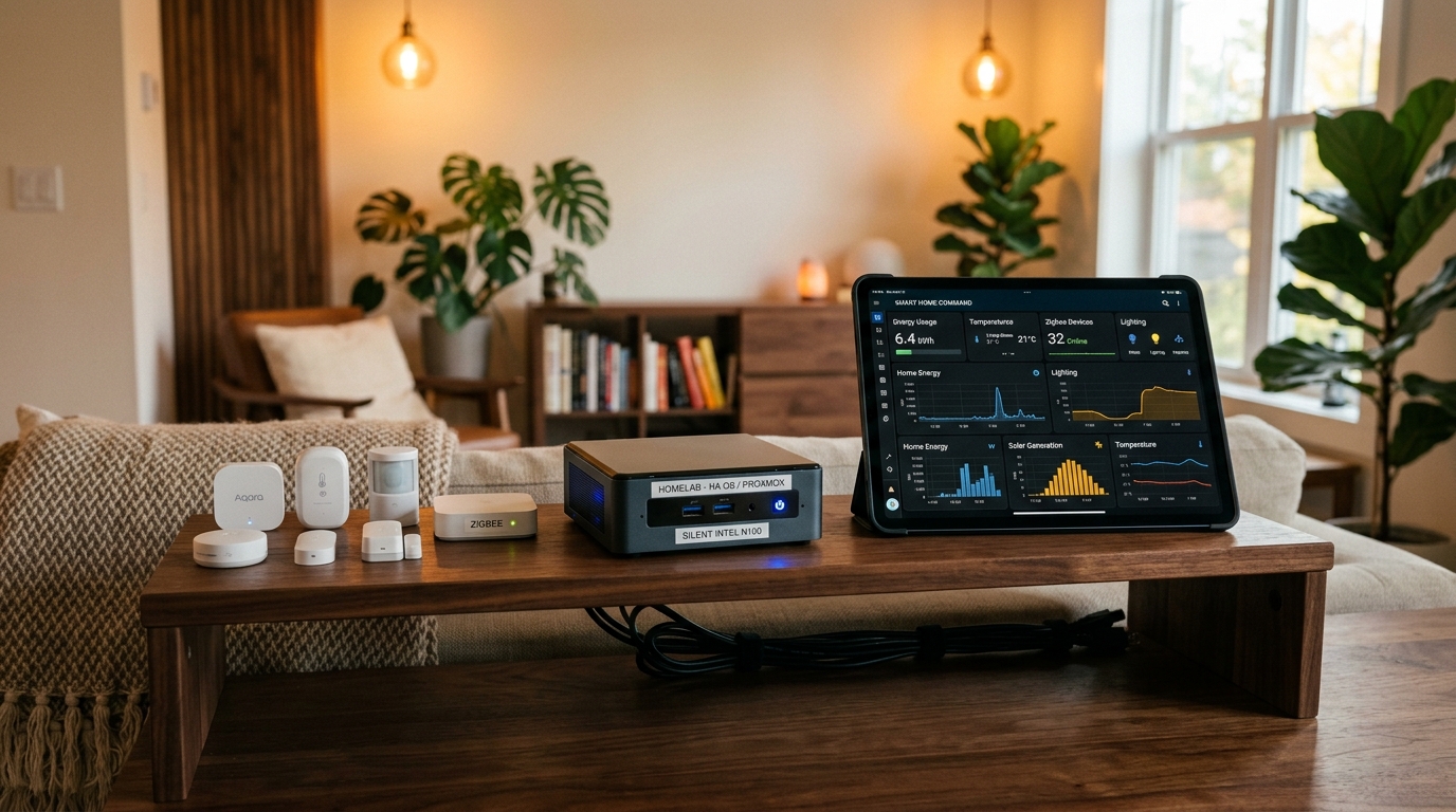 HAOS Hub • Home Assistant OS & Soberania Residencial Local