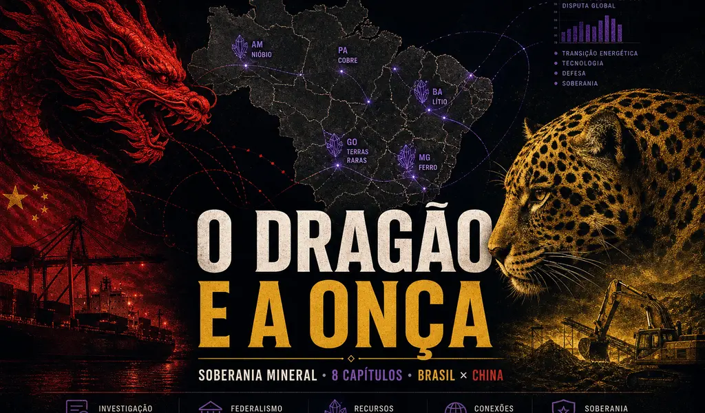 O Dragão e a Onça • Geopolítica Brasil–China & Soberania Nacional