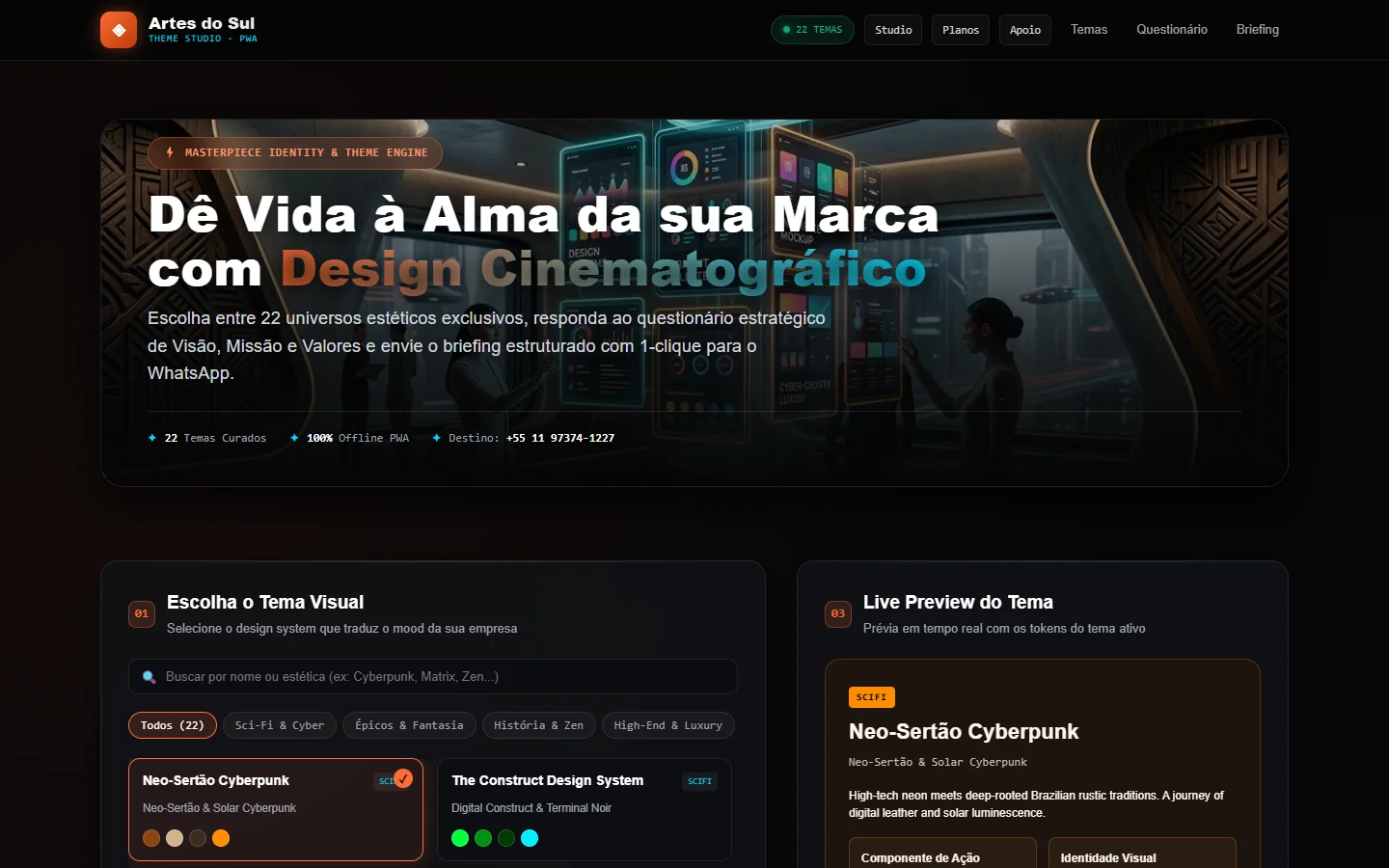 Criação de Sites Profissionais & Landing Pages de Alta Conversão PWA