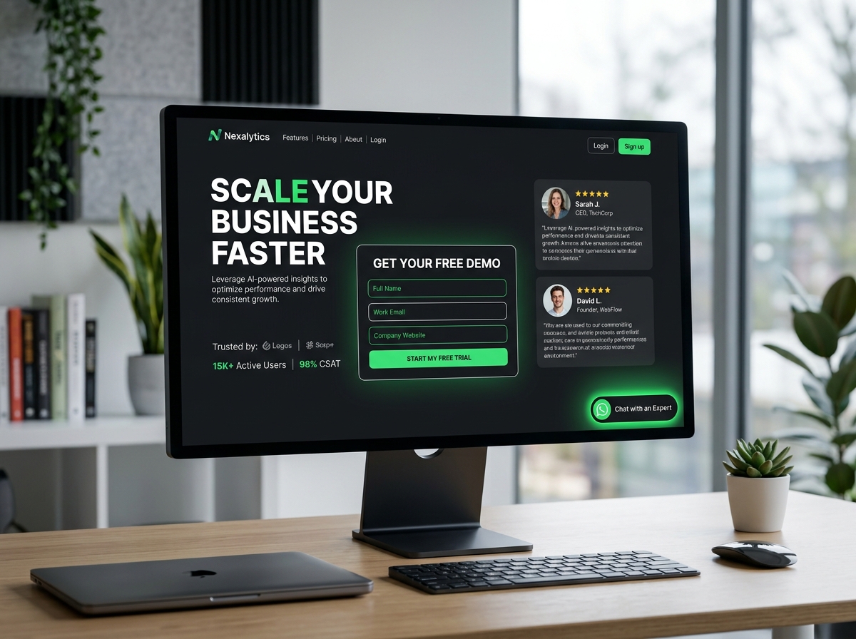 Landing Page de Alta Conversão