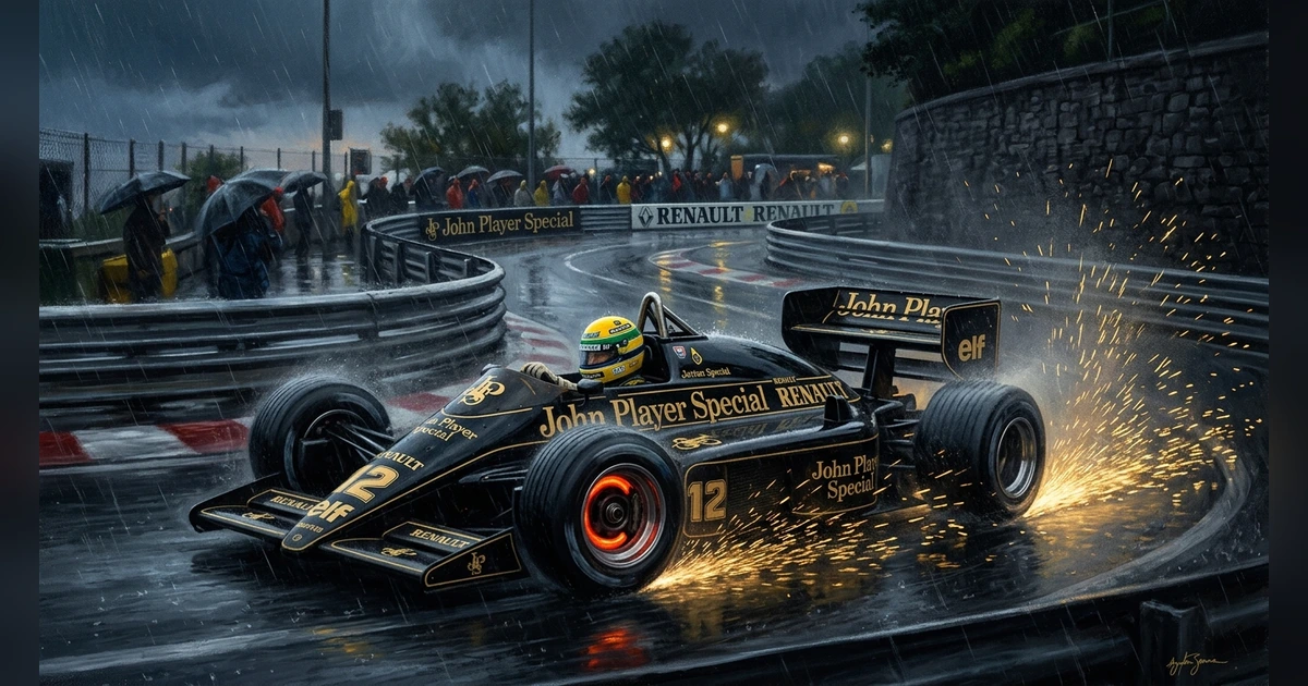 Ayrton Senna Lotus 98T • O Ápice da Era Turbo de 1.300 cv