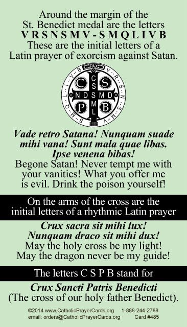 Oração de São Bento