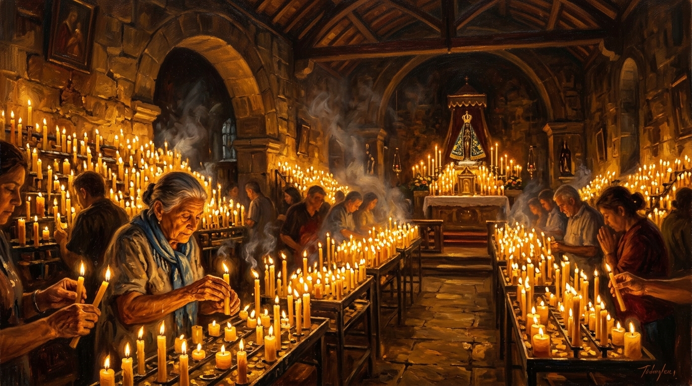 Capela das Velas e Sala das Promessas